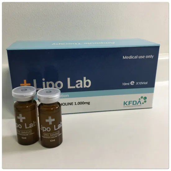 Korea Lipo Lab Ppc Schlankheitslösung Fett auflösendes Kybella Lipolab Lipolyse-Injektion Lipo Lab für Bauch Arme Beine